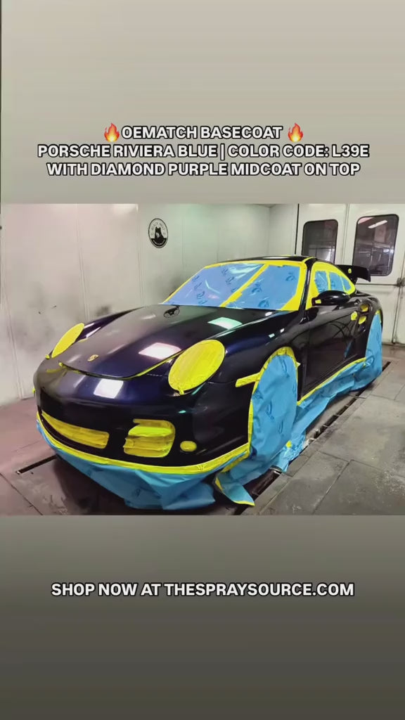 Porsche Riviera Blue L39E | OEMatch Basecoat