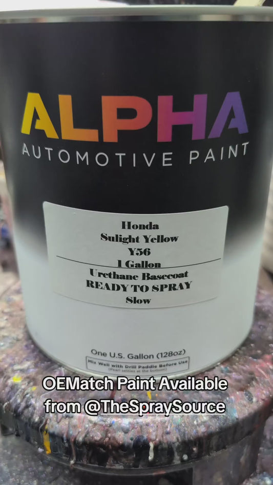 HONDA SUNLIGHT YELLOW Y56 | OEMatch Basecoat