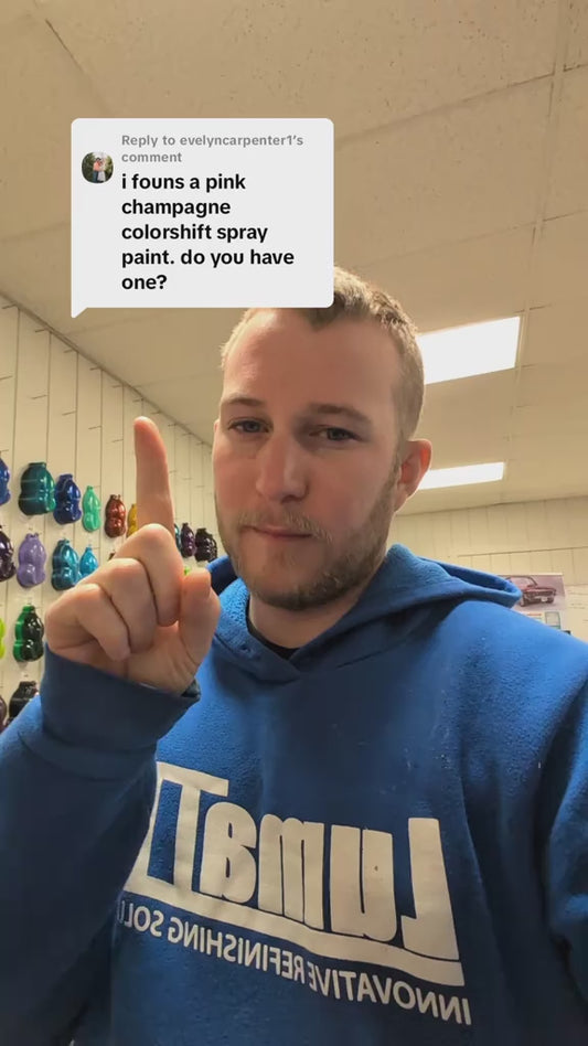 Champagne Elegance Painted Sample (Gray Ground Coat)