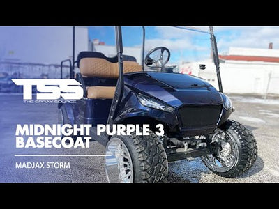 Midnight Purple 3 Alpha Custom Color Large Car Kit (Black Ground Coat)