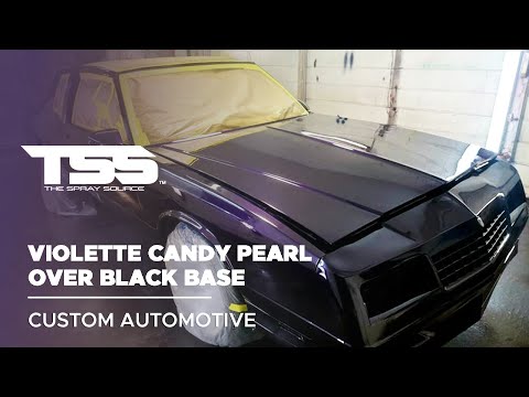 Violette Candy Pearl Extra Large Car Kit (Black Ground Coat)