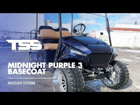 Midnight Purple 3 Alpha Custom Color Extra Small Car Kit (Black Ground Coat)