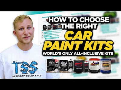 Tinted Teal Large Car Kit (Black Ground Coat)