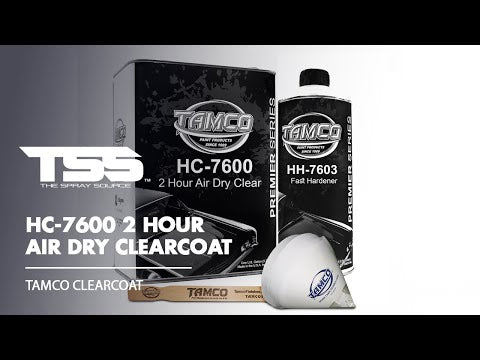 Tamco HC7600 2 Hour Air Dry 4:1 Clearcoat Kit