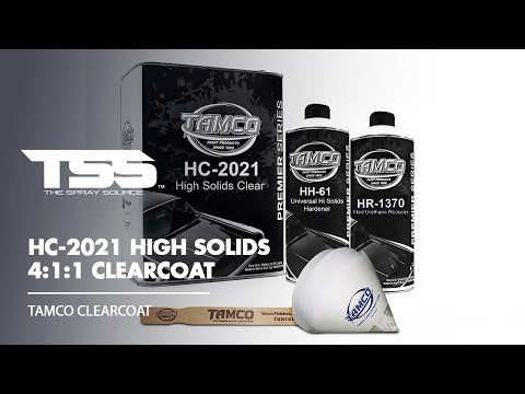 Tamco HC2021 High Solids 4:1:1 Clearcoat Kit -CLEARANCE