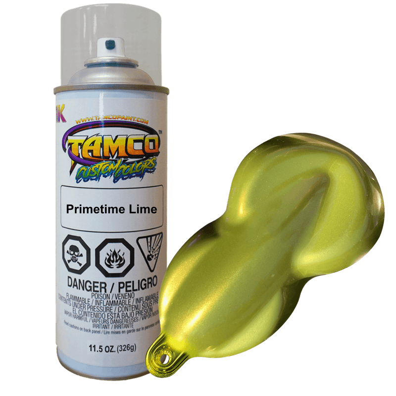 Primetime Lime Spray Can - The Spray Source - Tamco Paint