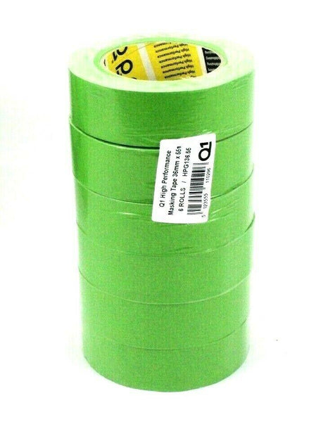 Q1 Premium Foam Masking Tape 13mm x 50m, The Spray Source