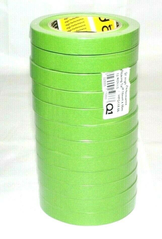 Q1 Performance Green Masking Tape .75" - The Spray Source - Q1