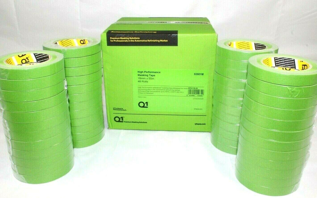 Q1 Performance Green Masking Tape .75" - The Spray Source - Q1