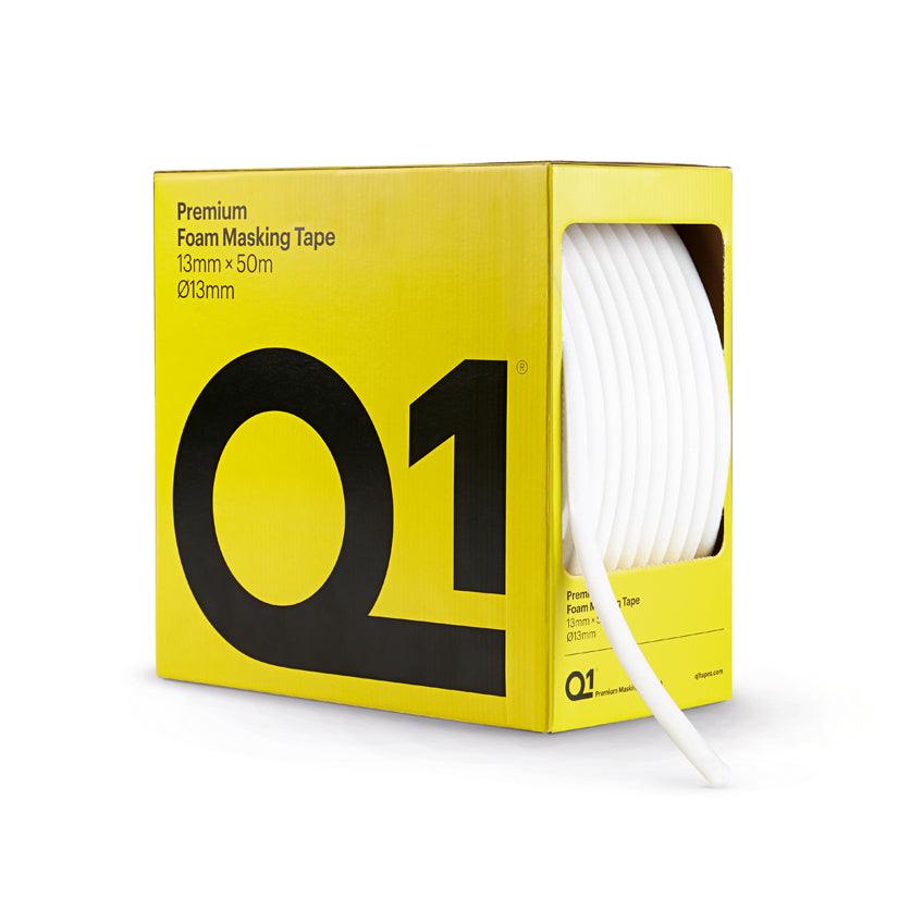 Q1 Premium Foam Masking Tape 13mm x 50m - The Spray Source - Q1