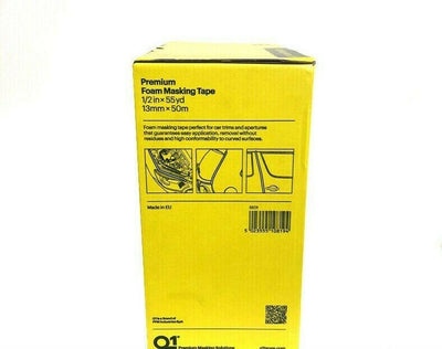 Q1 Premium Foam Masking Tape 13mm x 50m - The Spray Source - Q1