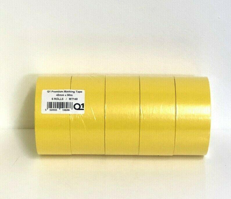 Q1 Premium Yellow Masking Tape 2" - The Spray Source - Q1