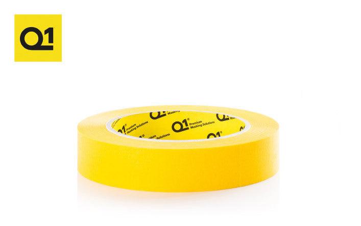 Q1 Premium Yellow Masking Tape .75" - The Spray Source - Q1