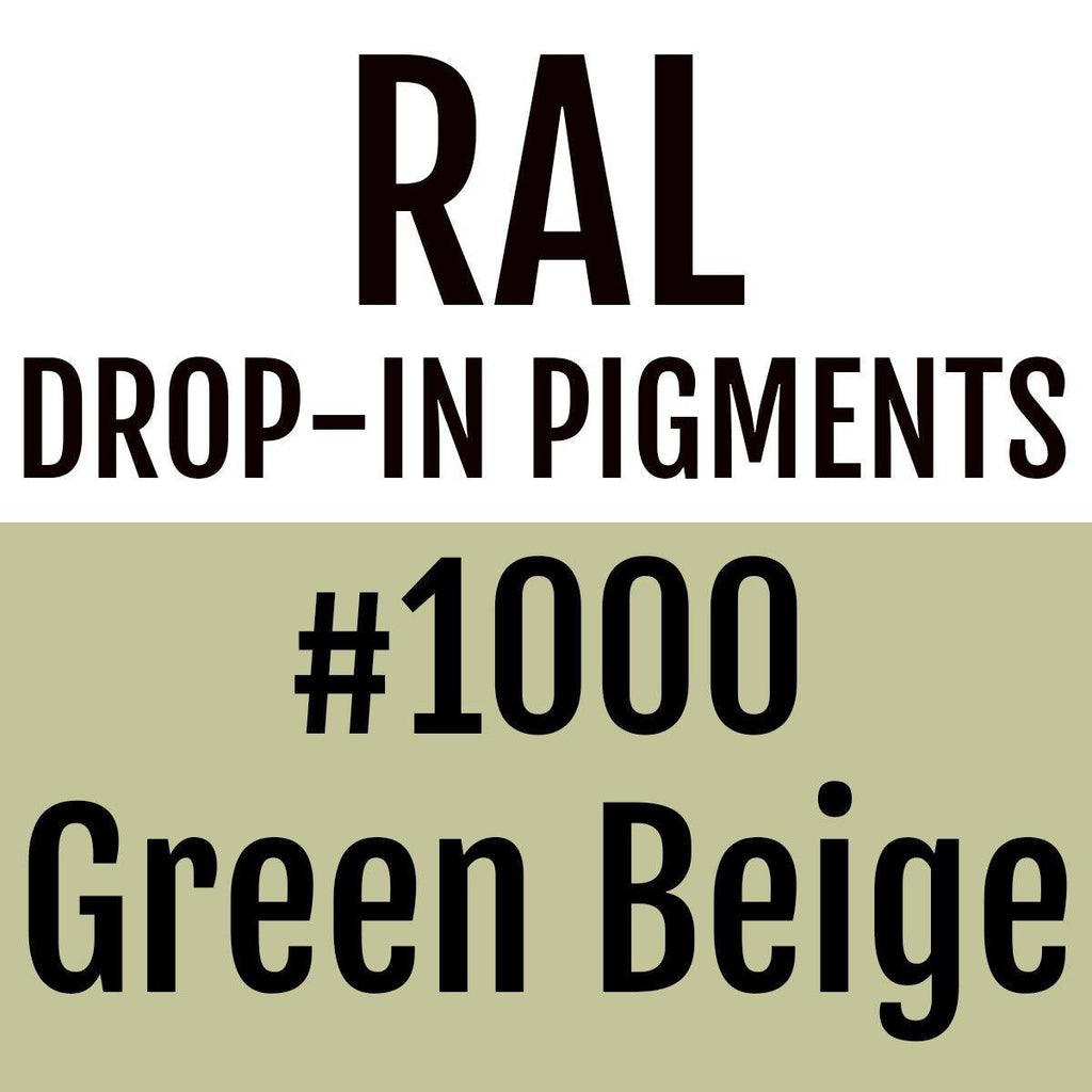 RAL #1000 Green Beige Drop-In Pigment | Liquid Wrap or Bedliner - The Spray Source - Alpha Pigments