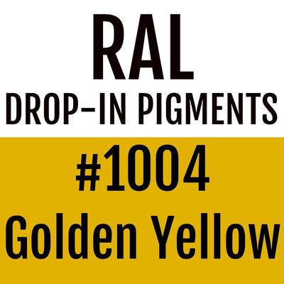RAL #1004 Golden Yellow Drop-In Pigment | Liquid Wrap or Bedliner - The Spray Source - Alpha Pigments