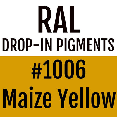 RAL #1006 Maize Yellow Drop-In Pigment | Liquid Wrap or Bedliner - The Spray Source - Alpha Pigments