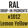 RAL #1012 Lemon Yellow Drop-In Pigment | Liquid Wrap or Bedliner