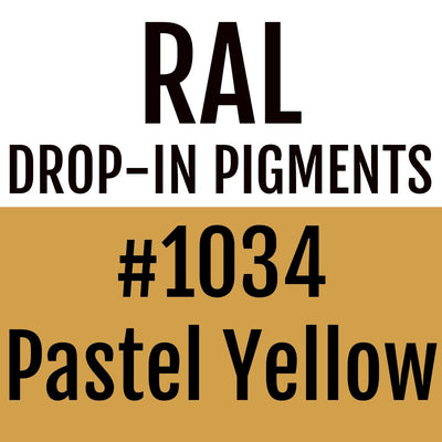 RAL #1034 Pastel Yellow Drop-In Pigment | Liquid Wrap or Bedliner - The Spray Source - Alpha Pigments