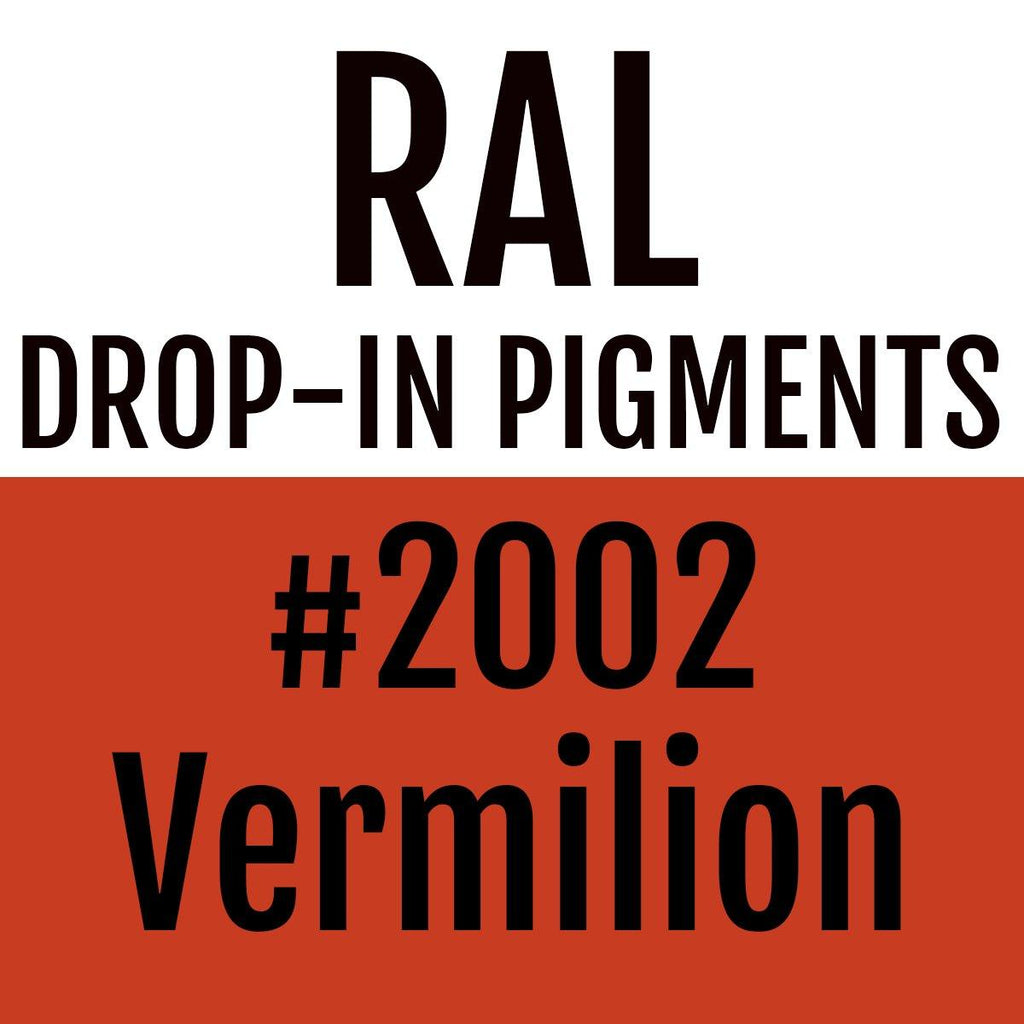 RAL #2002 Vermilion Drop-In Pigment | Liquid Wrap or Bedliner - The Spray Source - Alpha Pigments