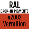 RAL #2002 Vermilion Drop-In Pigment | Liquid Wrap or Bedliner