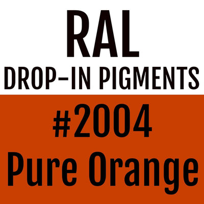 RAL #2004 Pure Orange Drop-In Pigment | Liquid Wrap or Bedliner - The Spray Source - Alpha Pigments