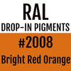 RAL #2008 Bright Red Orange Drop-In Pigment | Liquid Wrap or Bedliner - The Spray Source - Alpha Pigments