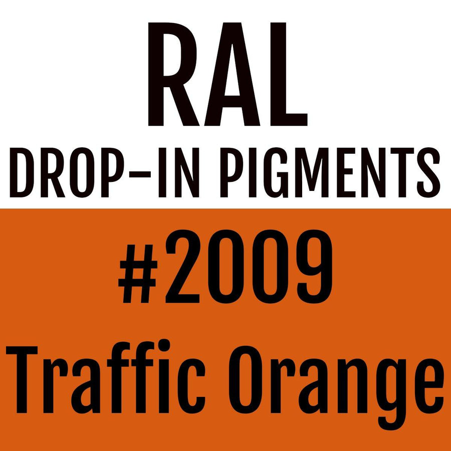 RAL #2009 Traffic Orange Drop-In Pigment | Liquid Wrap or Bedliner - The Spray Source - Alpha Pigments