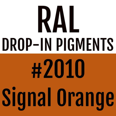 RAL #2010 Signal Orange Drop-In Pigment | Liquid Wrap or Bedliner - The Spray Source - Alpha Pigments