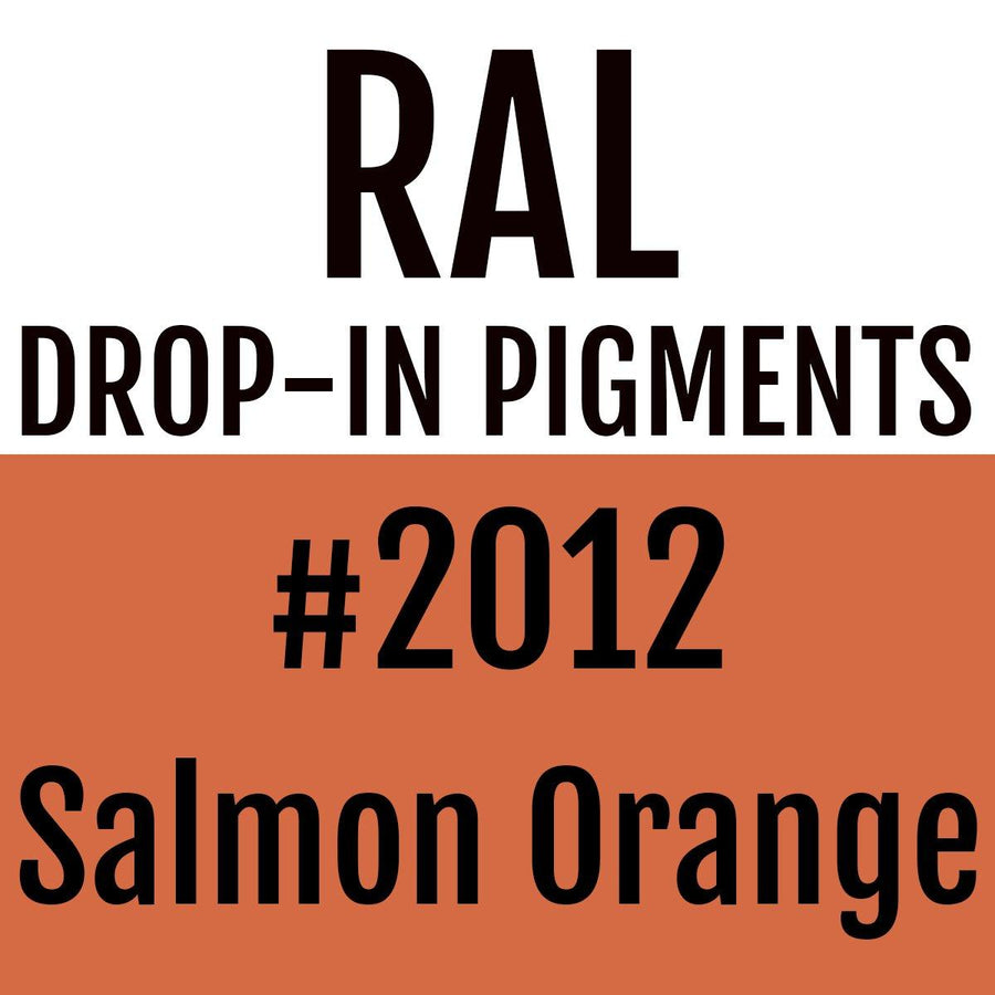 RAL #2012 Salmon Orange Drop-In Pigment | Liquid Wrap or Bedliner - The Spray Source - Alpha Pigments