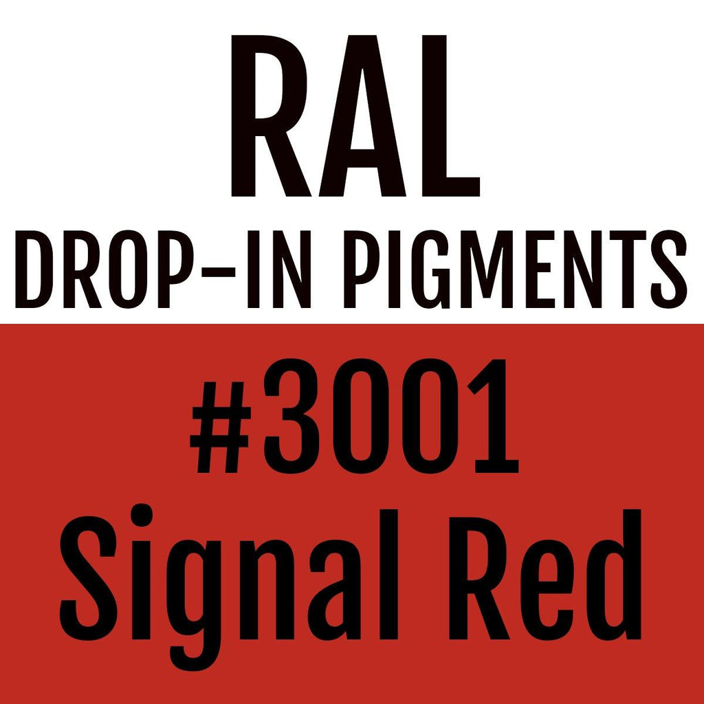 RAL #3001 Signal Red Drop-In Pigment | Liquid Wrap or Bedliner - The Spray Source - Alpha Pigments
