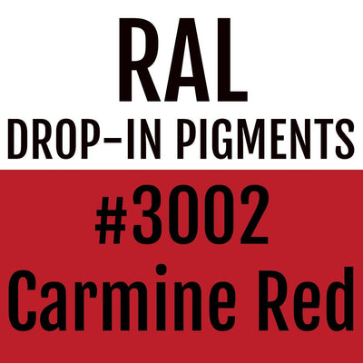 RAL #3002 Carmine Red Drop-In Pigment | Liquid Wrap or Bedliner - The Spray Source - Alpha Pigments