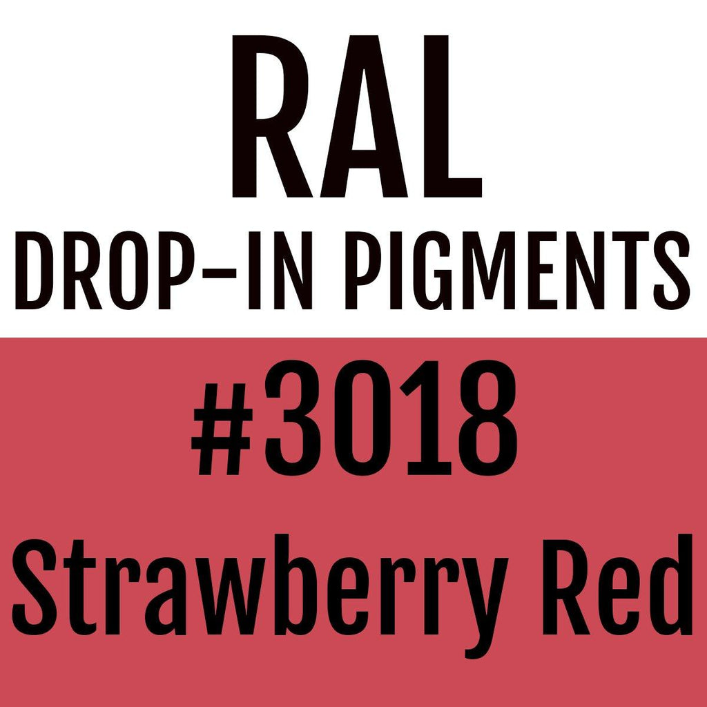 RAL #3018 Strawberry Red Drop-In Pigment | Liquid Wrap or Bedliner - The Spray Source - Alpha Pigments