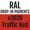 RAL #3020 Traffic Red Drop-In Pigment | Liquid Wrap or Bedliner