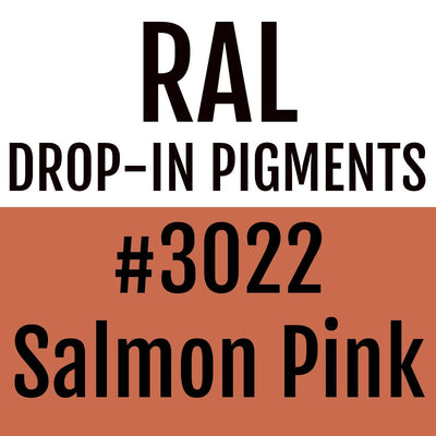 RAL #3022 Salmon Pink Drop-In Pigment | Liquid Wrap or Bedliner - The Spray Source - Alpha Pigments