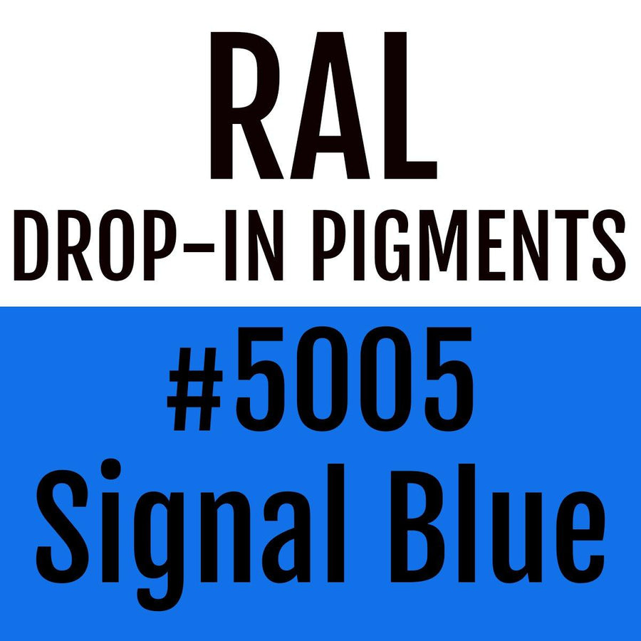 RAL #5005 Signal Blue Drop-In Pigment | Liquid Wrap or Bedliner - The Spray Source - Alpha Pigments