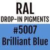 RAL #5007 Brilliant Blue Drop-In Pigment | Liquid Wrap or Bedliner