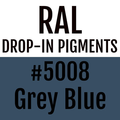 RAL #5008 Grey Blue Drop-In Pigment | Liquid Wrap or Bedliner - The Spray Source - Alpha Pigments