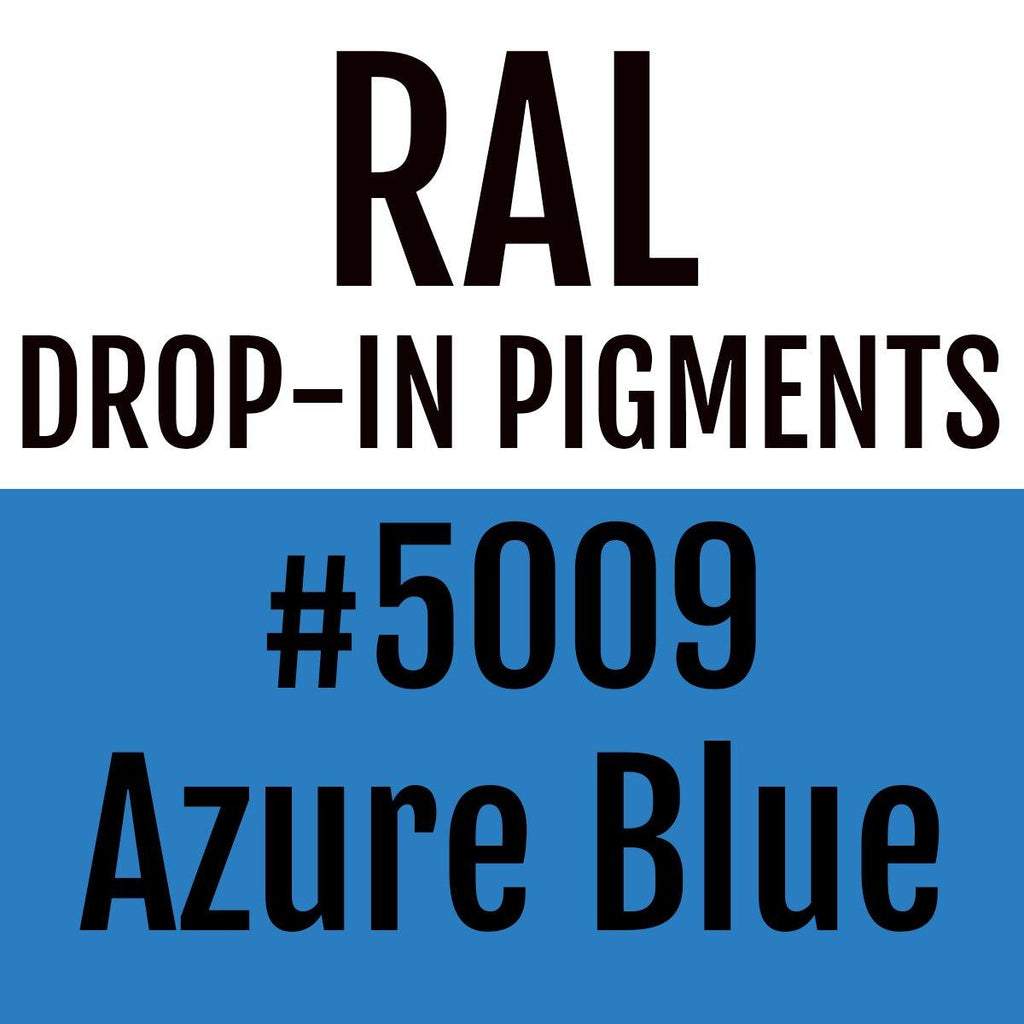 RAL #5009 Azure Blue Drop-In Pigment | Liquid Wrap or Bedliner - The Spray Source - Alpha Pigments