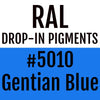 RAL #5010 Gentian Blue Drop-In Pigment | Liquid Wrap or Bedliner - The Spray Source - Alpha Pigments