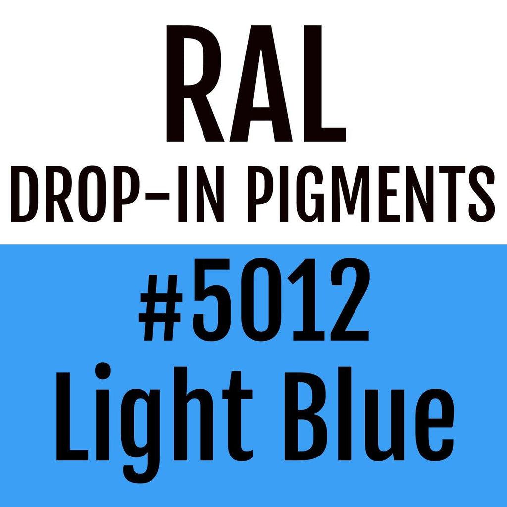 RAL #5012 Light Blue Drop-In Pigment | Liquid Wrap or Bedliner - The Spray Source - Alpha Pigments