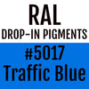 RAL #5017 Traffic Blue Drop-In Pigment | Liquid Wrap or Bedliner