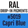 RAL #5019 Capri Blue Drop-In Pigment | Liquid Wrap or Bedliner - The Spray Source - Alpha Pigments