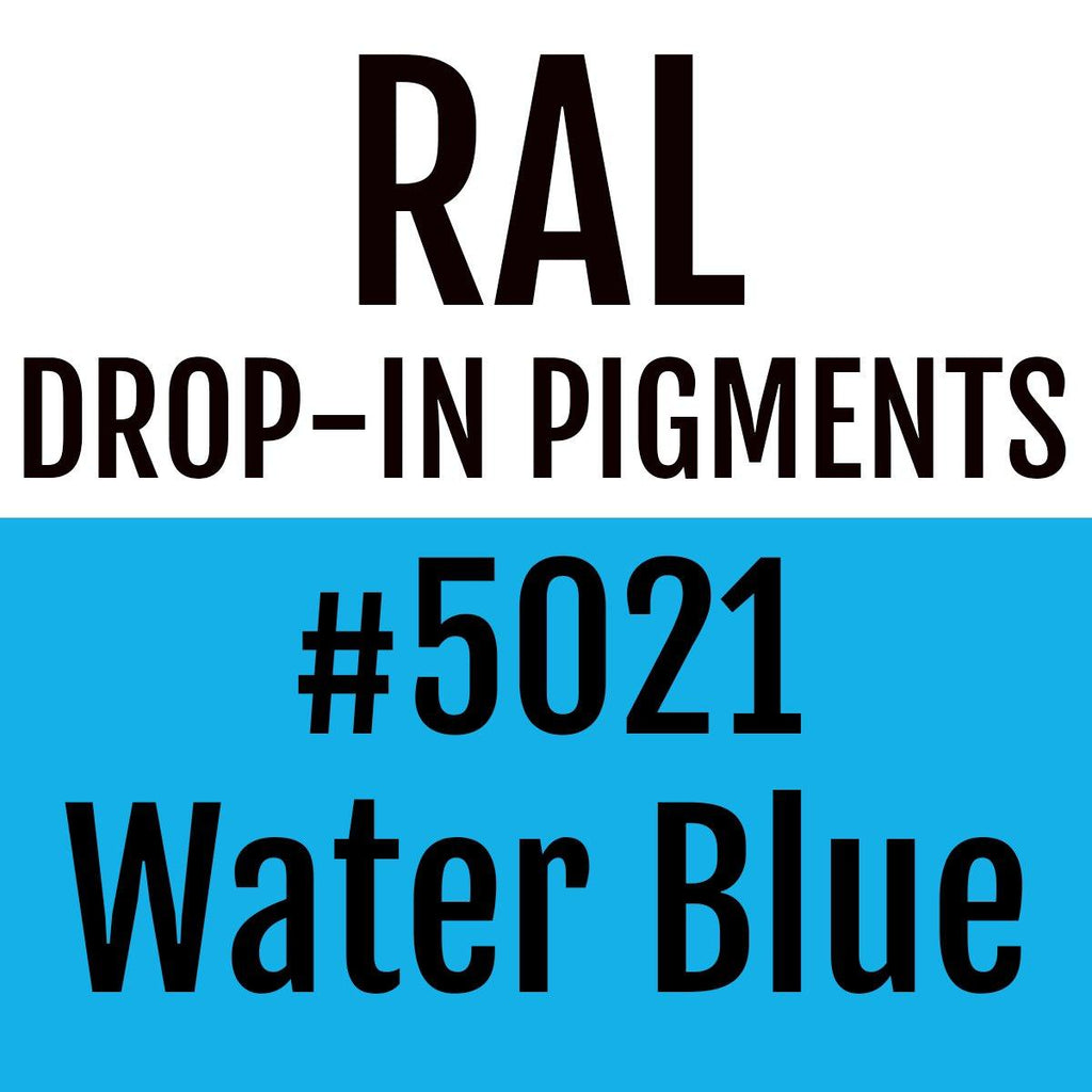RAL #5021 Water Blue Drop-In Pigment | Liquid Wrap or Bedliner - The Spray Source - Alpha Pigments