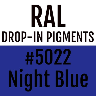 RAL #5022 Night Blue Drop-In Pigment | Liquid Wrap or Bedliner - The Spray Source - Alpha Pigments