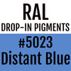 RAL #5023 Distant Blue Drop-In Pigment | Liquid Wrap or Bedliner