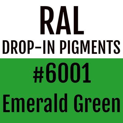 RAL #6001 Emerald Green Drop-In Pigment | Liquid Wrap or Bedliner - The Spray Source - Alpha Pigments
