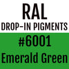 RAL #6001 Emerald Green Drop-In Pigment | Liquid Wrap or Bedliner