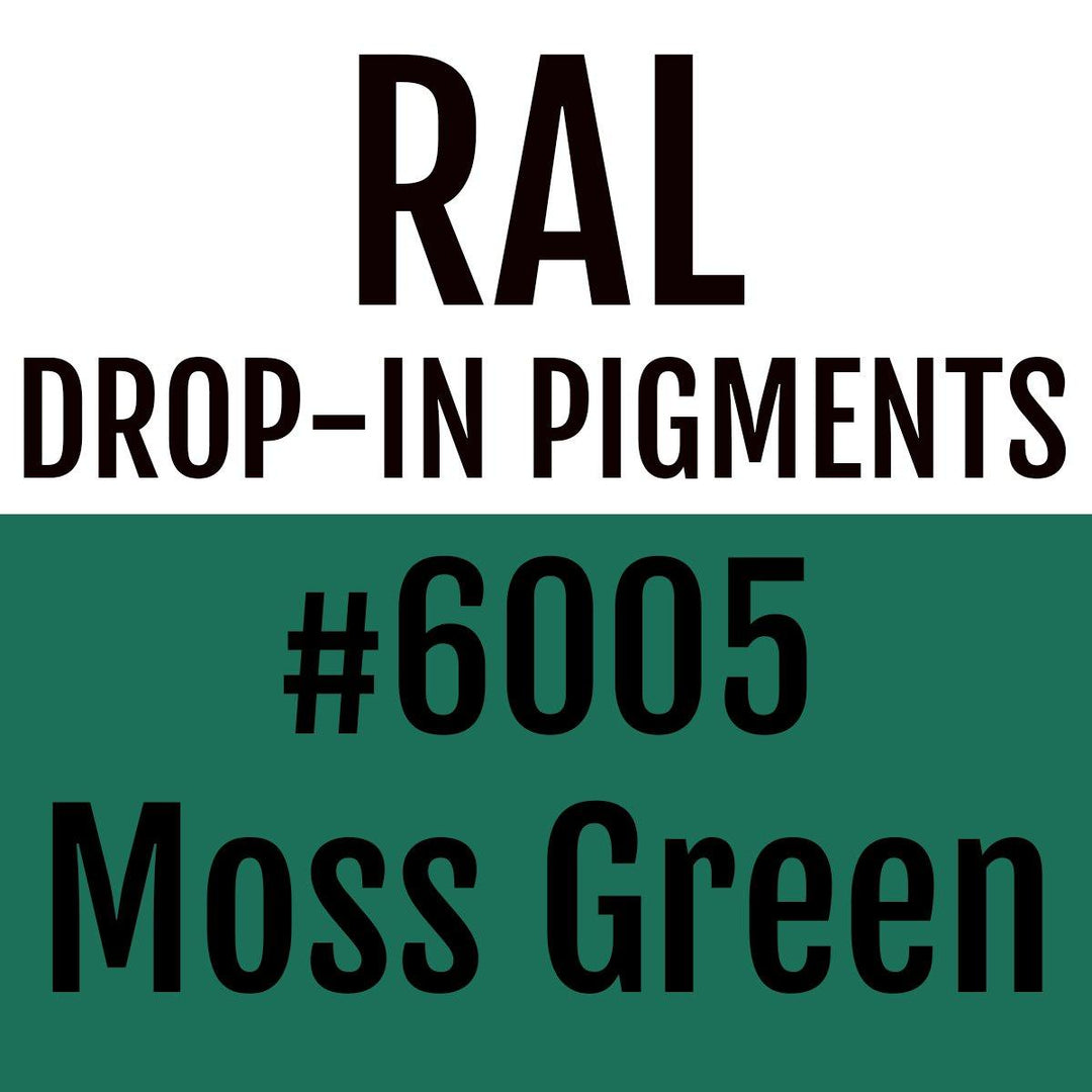 RAL #6005 Moss Green Drop-In Pigment | Liquid Wrap or Bedliner - The Spray Source - Alpha Pigments