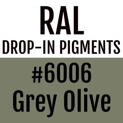 RAL #6006 Grey Olive Drop-In Pigment | Liquid Wrap or Bedliner - The Spray Source - Alpha Pigments