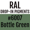 RAL #6007 Bottle Green Drop-In Pigment | Liquid Wrap or Bedliner